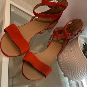 Franco Sarto Women's Red Sandals